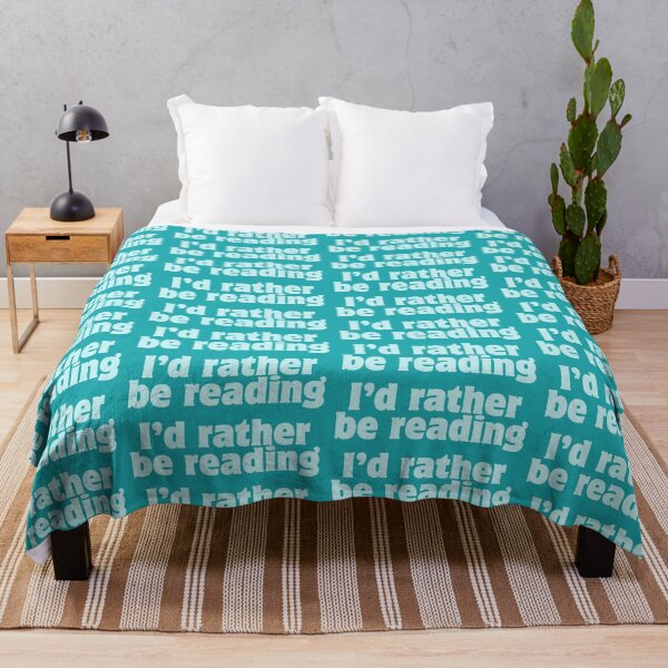 Item preview, I'd Rather Be Reading designed and sold by Spring Things.