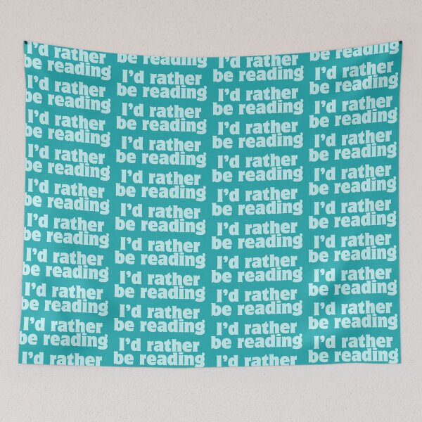 Item preview, I'd Rather Be Reading designed and sold by Spring Things.