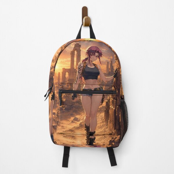 Item preview, Revy Black Lagoon Sunset Ancient Ruins designed and sold by mildaclairmo.