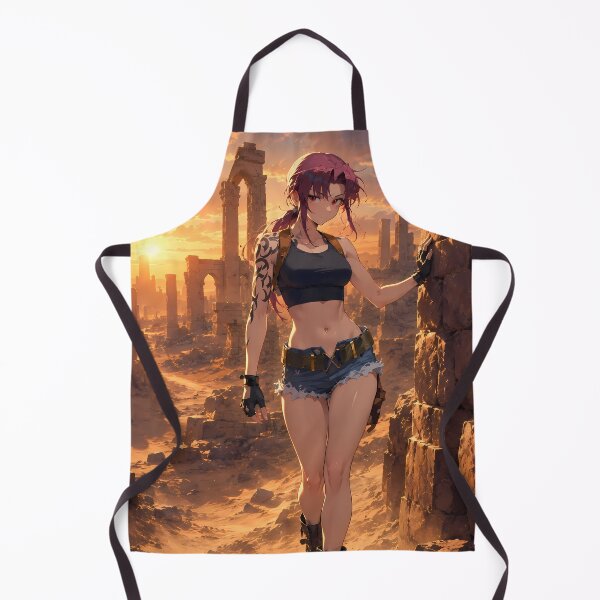 Item preview, Revy Black Lagoon Sunset Ancient Ruins designed and sold by mildaclairmo.