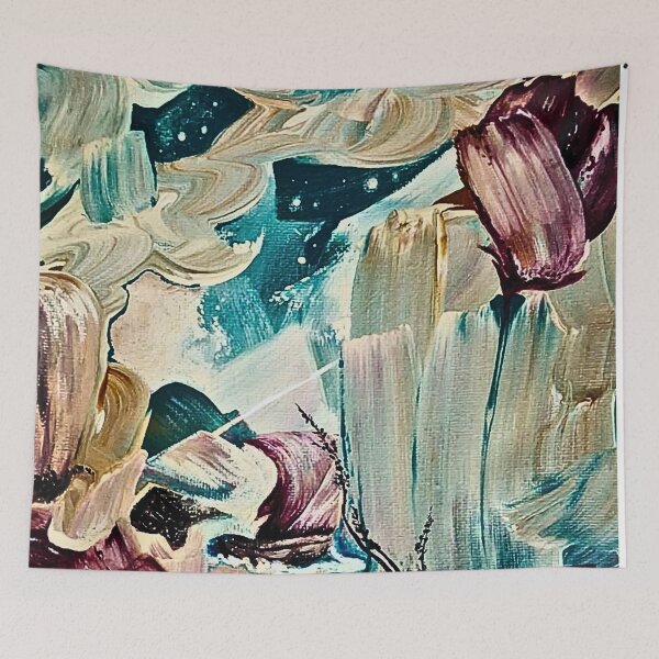 Item preview, Abstract Adventure Moody Acrylic Painting designed and sold by ArtistsAtticWI.