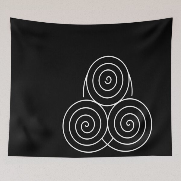 Item preview, Newgrange Entrance Stone Triple Spiral | Celtic Triskelion, designed and sold by sormangalway7.