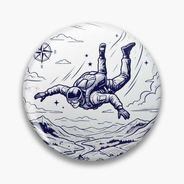 Item preview, Designed for skydiving enthusiasts #4 designed and sold by UrbanTRIP.