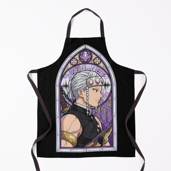 Item preview, Tengen Uzui Demon Slayer Wisteria Sound Stained Glass designed and sold by mildaclairmo.