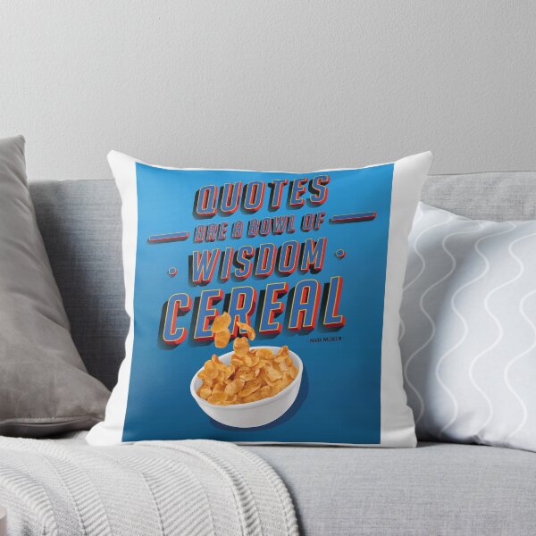 Item preview, Quotes are a bowl of wisdom cereal. designed and sold by mrimagination.