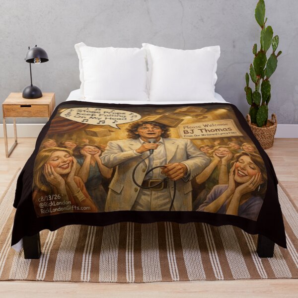 Item preview, BJ Thomas – Stage Props Keep Falling On My Head (1960s Rockwell Style) designed and sold by Rick London Gifts.