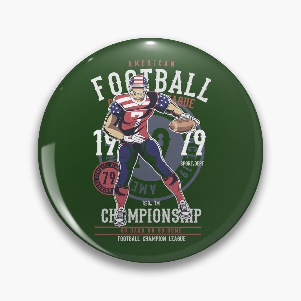 Item preview, American Football Player 414 designed and sold by Noxzay.