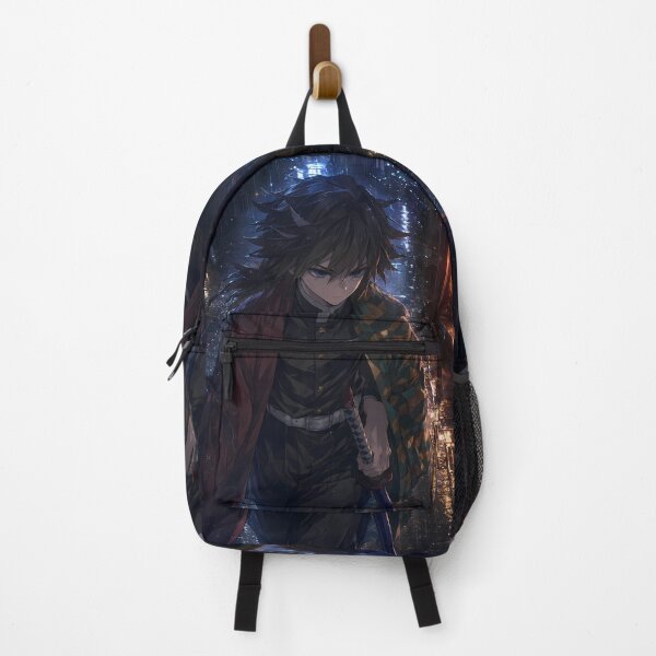Item preview, Giyu Tomioka Demon Slayer Neon Rain City designed and sold by mildaclairmo.