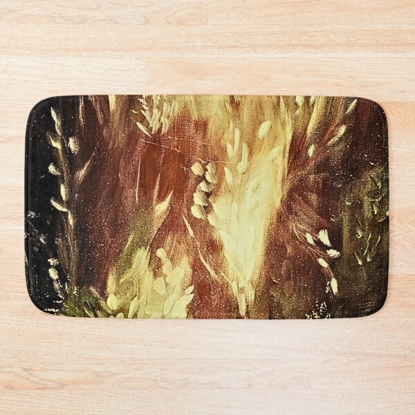 Item preview, Moody Abstract Autumn Fire Acrylic Painting designed and sold by ArtistsAtticWI.