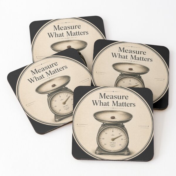 Item preview, Measure What Matters designed and sold by QuietSpark.