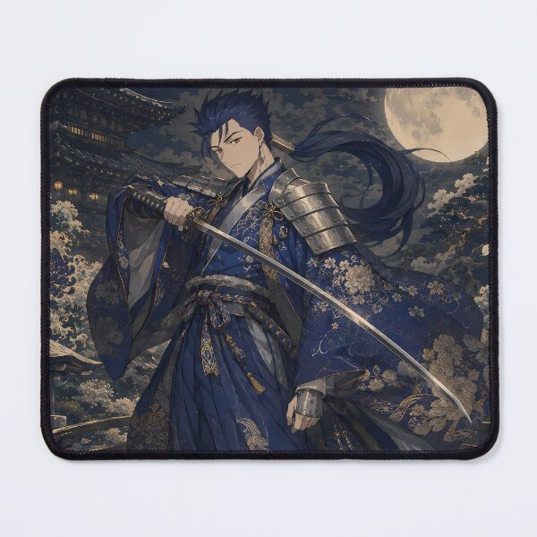 Item preview, Lancer Fate Stay Night Moonlit Samurai Guardian designed and sold by mildaclairmo.