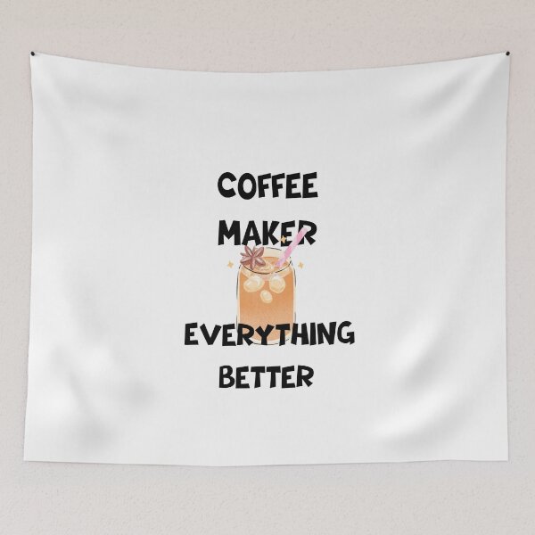 Item preview, Coffee Makes Everything Better – Retro Coffee Lover Design designed and sold by Asmanasser.
