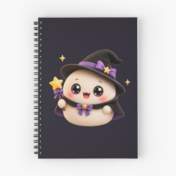 Item preview, Cute Witch Mochi Halloween designed and sold by ImagenFusionP.