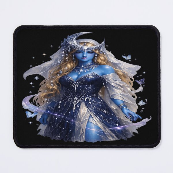 Item preview, Azure Moon Enchantress – Celestial Fantasy Sorceress designed and sold by TroviTutto.