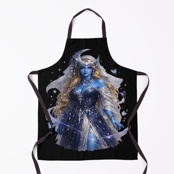 Item preview, Azure Moon Enchantress – Celestial Fantasy Sorceress designed and sold by TroviTutto.