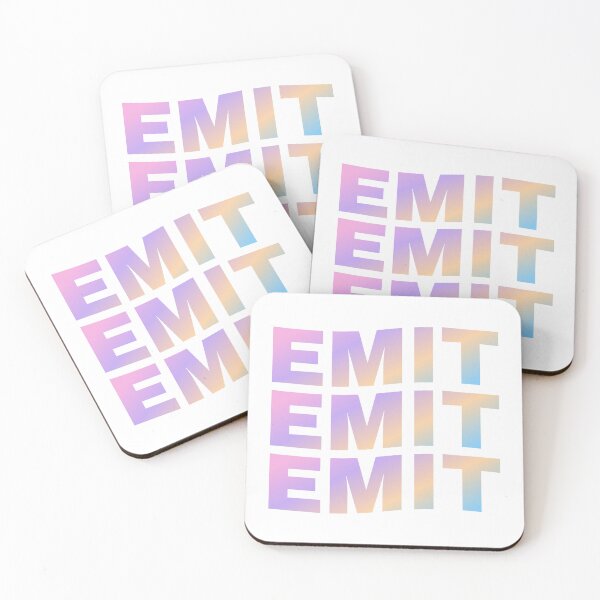 Item preview, Pastel Gradient Stacked EMIT designed and sold by Emit Eminence.