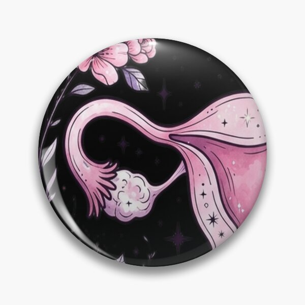 Item preview, Female magic - bohemian symbol of uterus with designed and sold by truc6424.