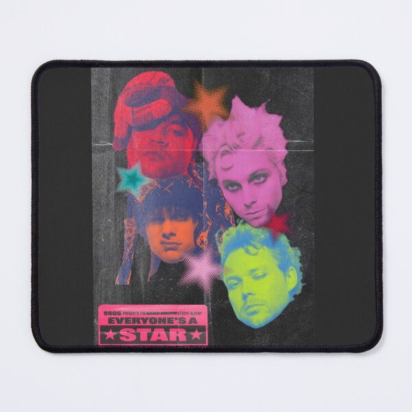 Item preview, everyone's a star! neon print designed and sold by ✮ maddie ✮.