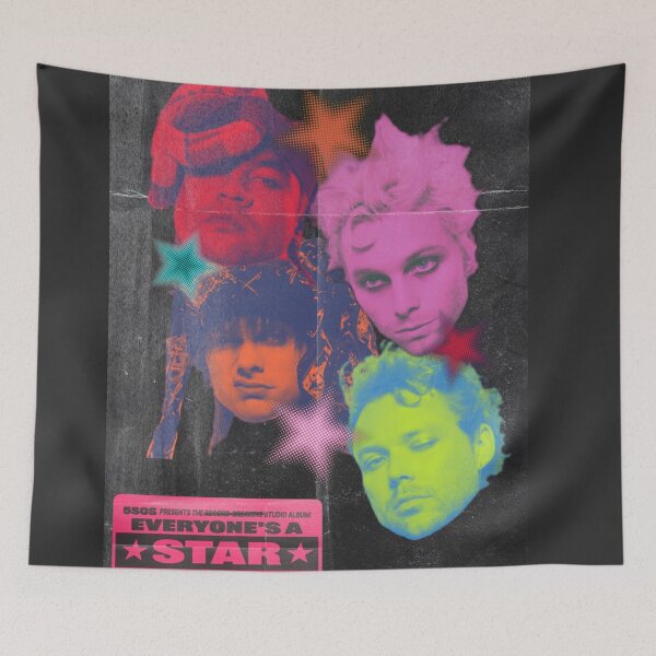Item preview, everyone's a star! neon print  designed and sold by ✮ maddie ✮.