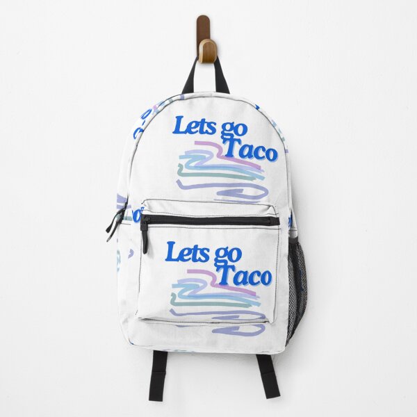 Item preview, Lets Go Taco Funny Foodie Typography designed and sold by No Talk Studio .