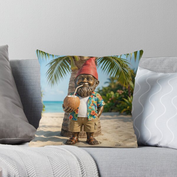 Item preview, Wroclaw Gnome With Coconut designed and sold by Purrfecta.