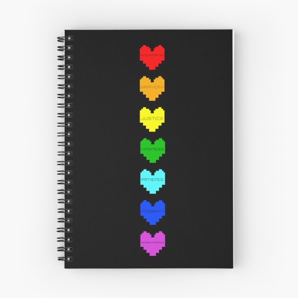 Item preview, undertale's seven hearts designed and sold by KatanaBalls.