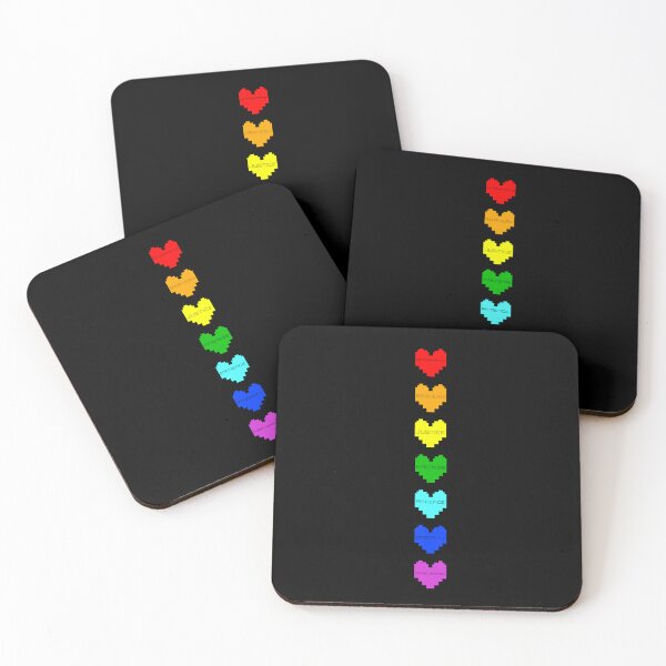 Item preview, undertale's seven hearts designed and sold by KatanaBalls.