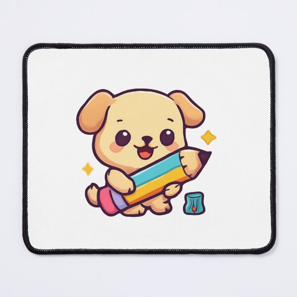 Item preview, Puppy with Pencil designed and sold by foryouandyours.