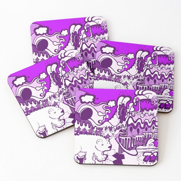 Item preview, Psychedelic Polar Bear Landscape designed and sold by Baby-Care.