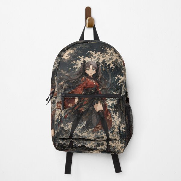 Item preview, Rin Tohsaka Fate Stay Night Great Wave Moon designed and sold by mildaclairmo.