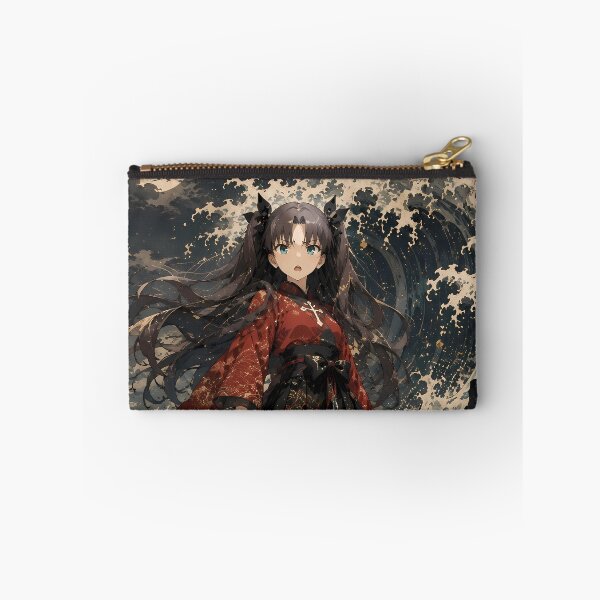 Item preview, Rin Tohsaka Fate Stay Night Great Wave Moon designed and sold by mildaclairmo.
