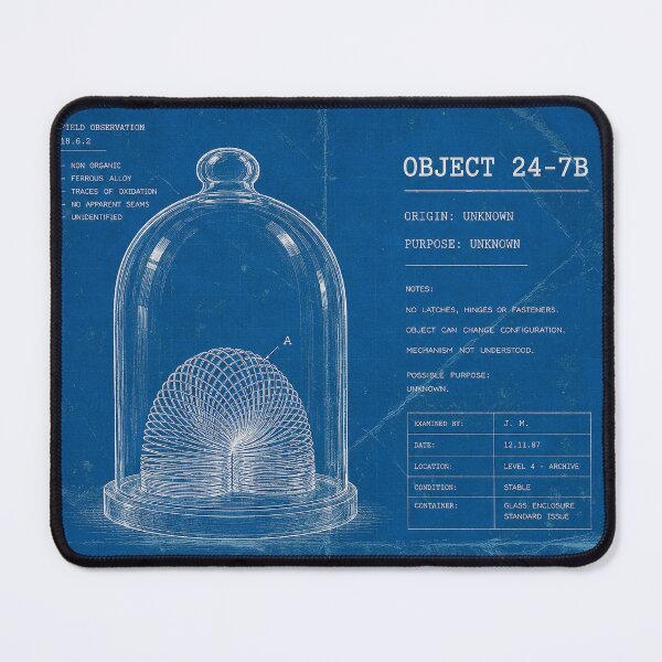Item preview, Silo Relic 24-7B – Unknown Object Blueprint designed and sold by Pop Pantheon & Trim Team.