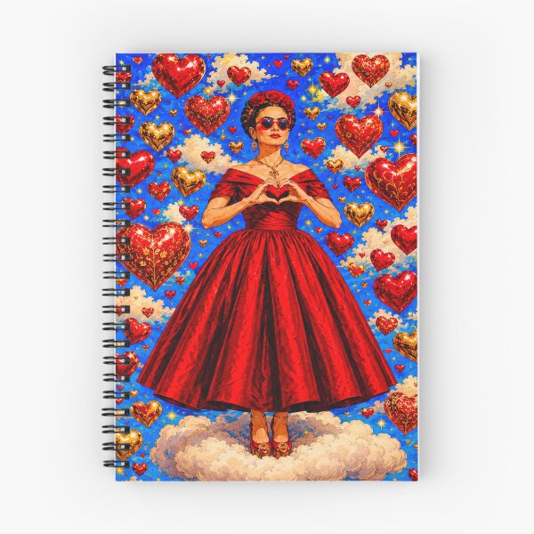 Item preview, Blue Skies, Hearts & Frida designed and sold by reggiemercedes.