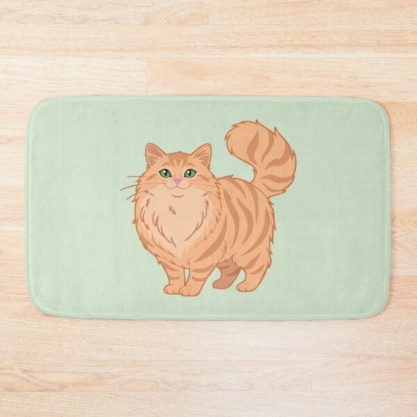 Item preview, Long Haired Orange Tabby Cat designed and sold by heartlocked.