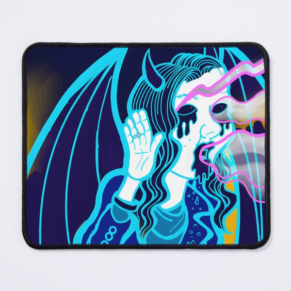 Item preview, Blue Devil Woman with Energy Streams designed and sold by Baby-Care.