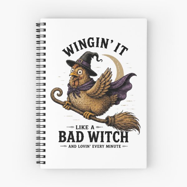 Item preview, Wingin' It Like a Bad Witch And Lovin' Every Minute designed and sold by To101ARt.