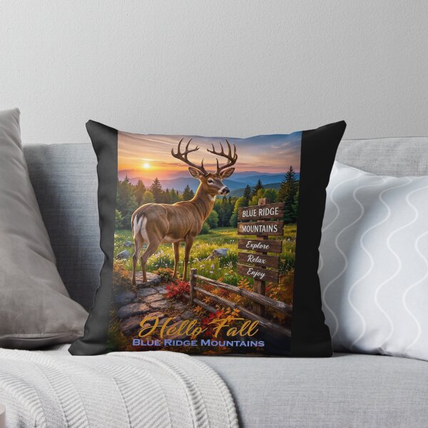 Item preview, Hello Fall - Blue Ridge Mountains - Appalachian Mountains designed and sold by DBM Photo Art 1.