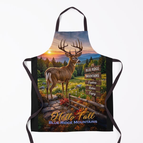 Item preview, Hello Fall - Blue Ridge Mountains - Appalachian Mountains designed and sold by DBM Photo Art 1.