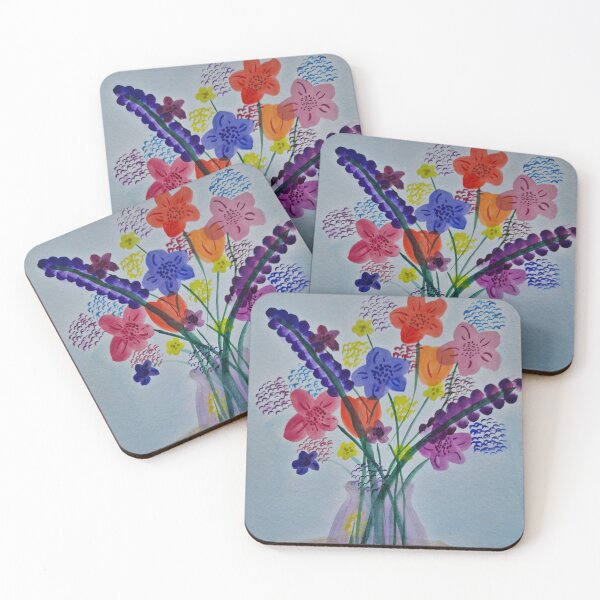 Artikelvorschau, Blumenvase entworfen und verkauft von Rebecca Joy Art.