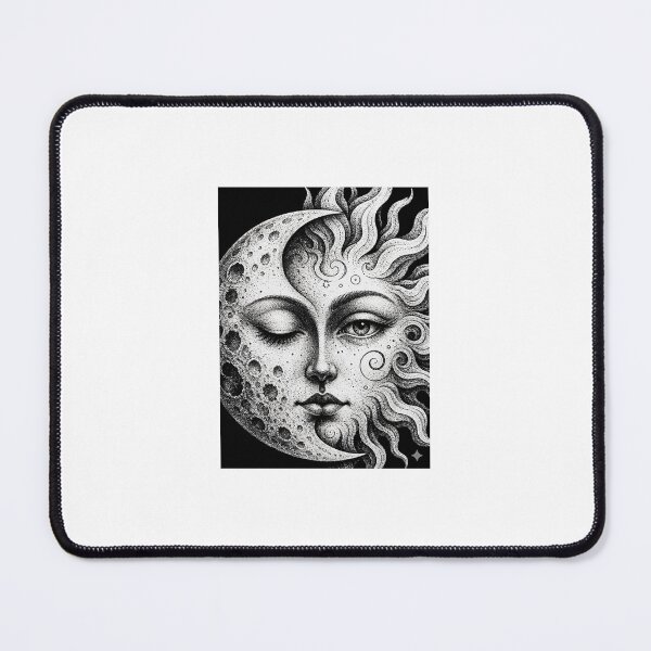Item preview, Celestial Harmony Sun and Moon designed and sold by AkmidHub.