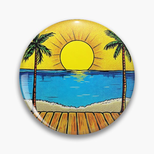 Item preview, Pop art sunset designed and sold by Glenbobagins.