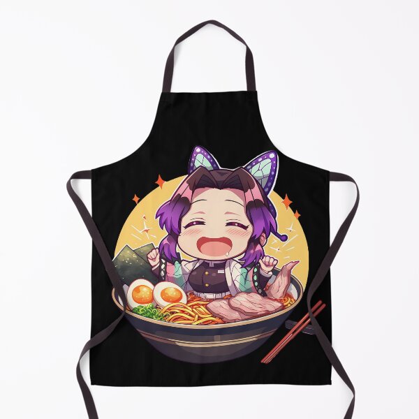 Item preview, Shinobu Kocho Demon Slayer Butterfly Ramen Smile designed and sold by mildaclairmo.