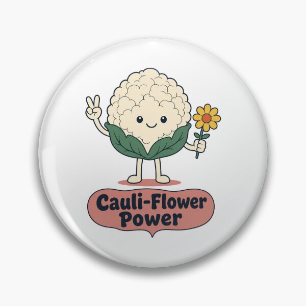 Item preview, Cauliflower Power Positive Attitude designed and sold by MOSIDRIP™.