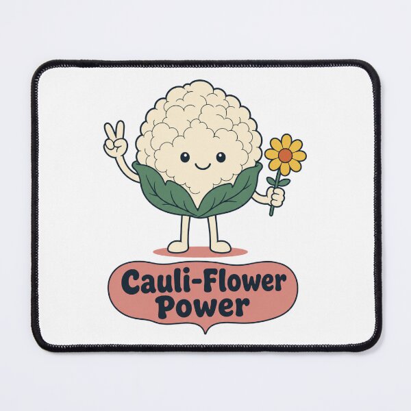 Item preview, Cauliflower Power Positive Attitude designed and sold by MOSIDRIP™.