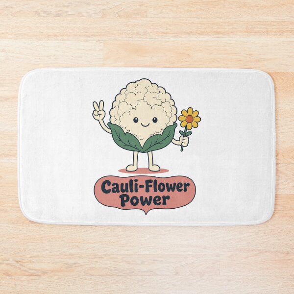 Item preview, Cauliflower Power Positive Attitude designed and sold by MOSIDRIP™.