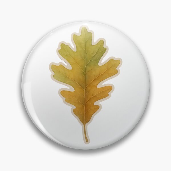 Item preview, Watercolor Botanical Leaves Nature Inspired Collection: Red Oak designed and sold by PinUpPizzazz.