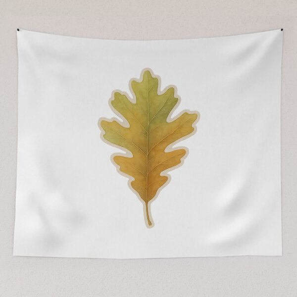 Item preview, Watercolor Botanical Leaves Nature Inspired Collection: Red Oak designed and sold by PinUpPizzazz.