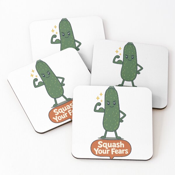 Item preview, Squash Your Fears Zucchini designed and sold by MOSIDRIP™.