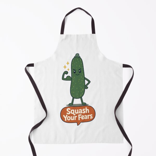 Item preview, Squash Your Fears Zucchini designed and sold by MOSIDRIP™.