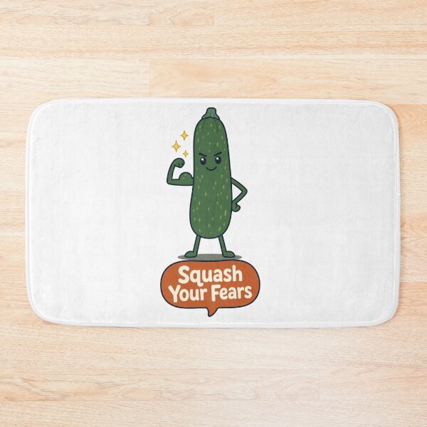 Item preview, Squash Your Fears Zucchini designed and sold by MOSIDRIP™.